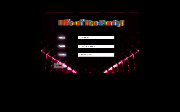 Neonified Lightshow - Theme Poster