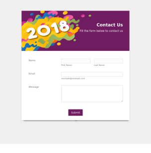 New Year 2018 - Theme Poster