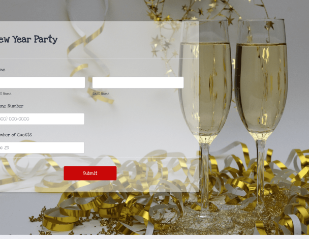 New Year Party - Theme Poster