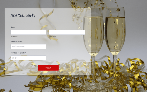 New Year Party - Theme Poster