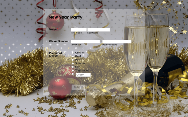 New Year Party - Theme Poster