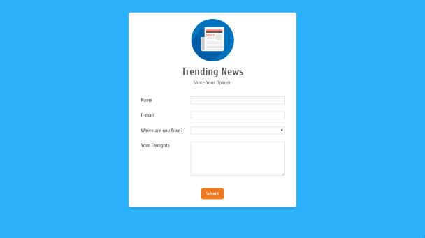 News Trend - Theme Poster