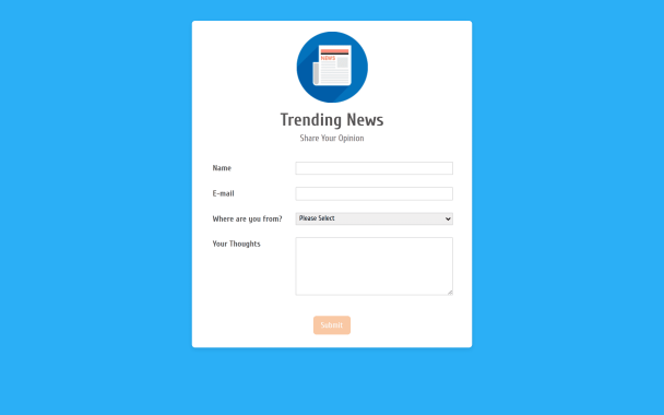News Trend - Theme Poster