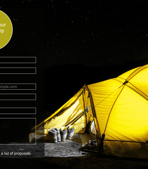 Night Camping - Theme Poster