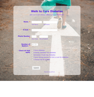 Nonprofit Walk - Theme Poster