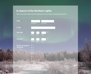 Northern Lights - Theme Poster