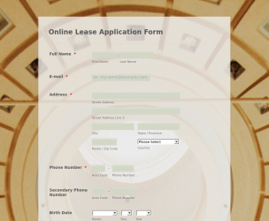 Online Lease - Theme Poster