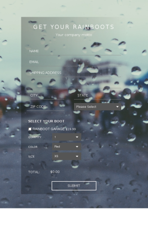 Rainy Day's Order - Theme Poster