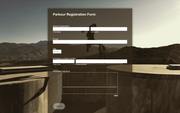 Parkour - Theme Poster