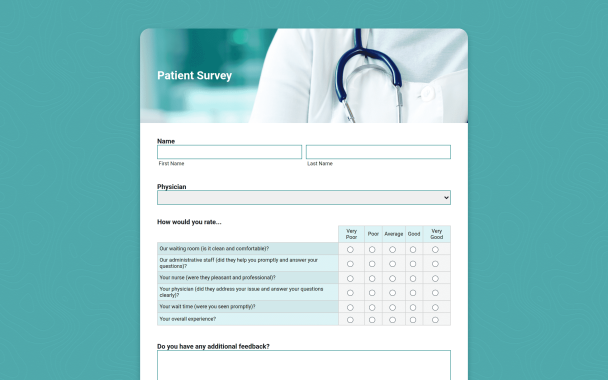 Patient Survey - Theme Poster