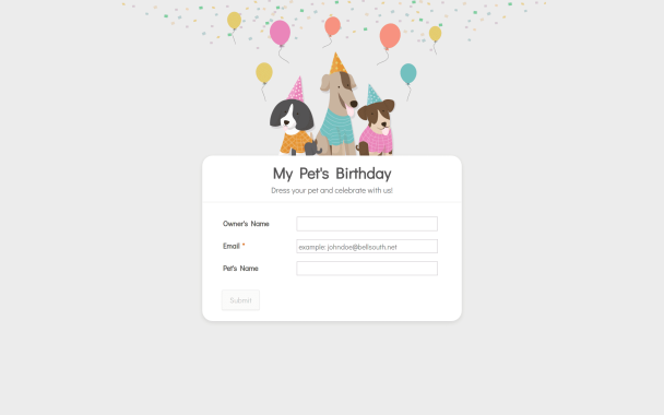 Pet Party - Theme Poster