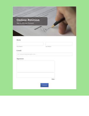 Petition - Theme Poster