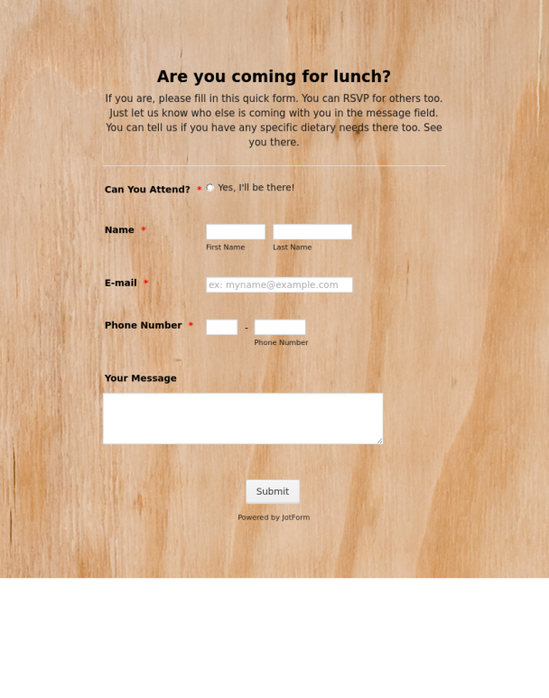 Plain Wood - Theme Poster
