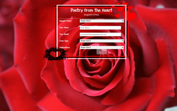 Poetic Heart - Theme Poster