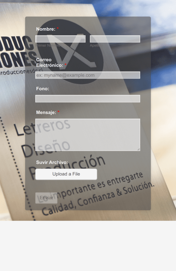 Producciones DC - Theme Poster