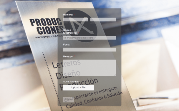 Producciones DC - Theme Poster