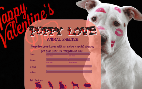 Puppy Love - Theme Poster