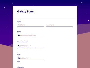 Purple Galaxy