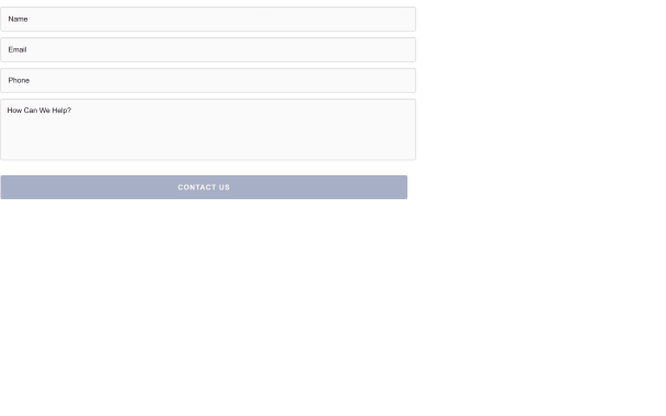 Responsive Blue Sidebar Form - Theme Poster