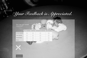 Restaurant Feedback Survey - Theme Poster