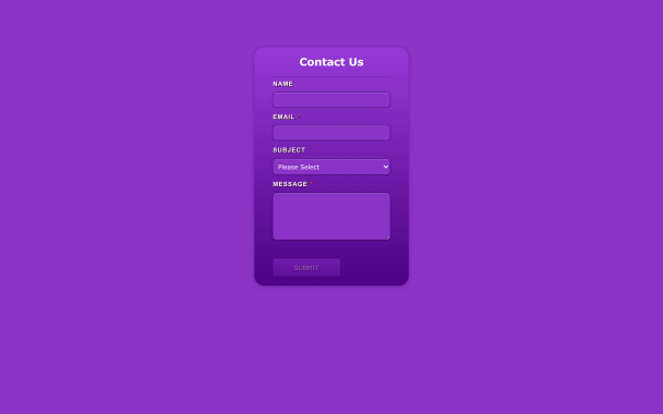 Rich Purple - Theme Poster