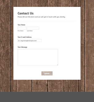 Rustic Wood - Theme Poster
