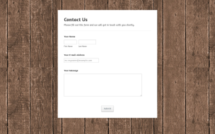 Rustic Wood - Theme Poster