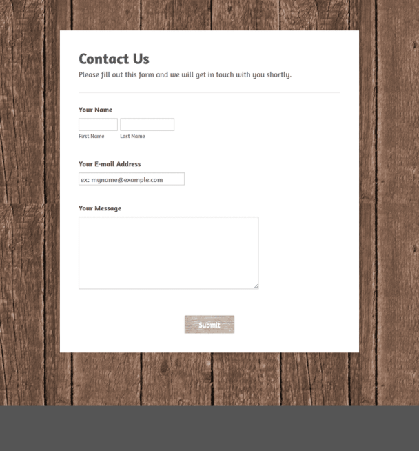 Rustic Wood - Theme Poster