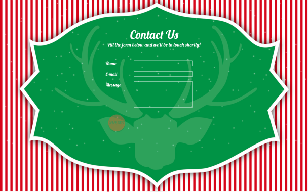 Santa's Badge - Theme Poster