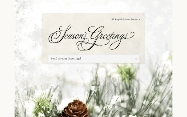 Pinecones and evergreen grass - Theme Poster