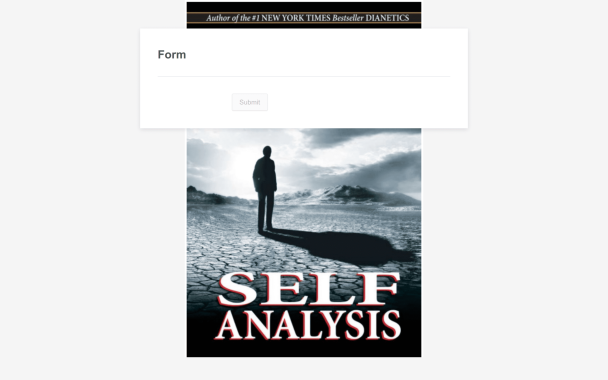 Self Analysis - Theme Poster