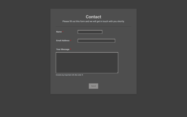 Simple Dark - Theme Poster