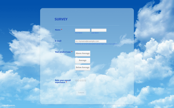Sky High Survey - Theme Poster