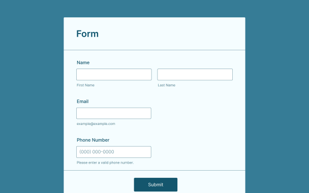 Slate Blue Contact - Theme Poster