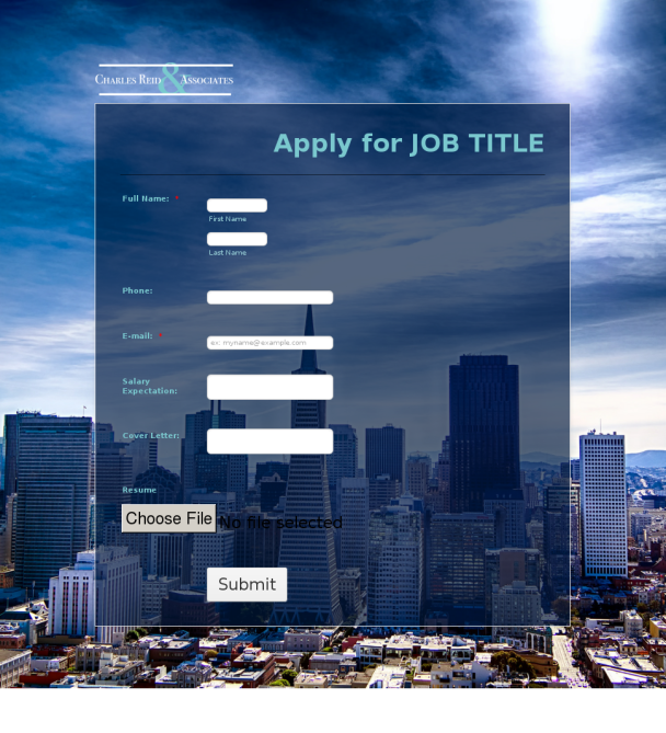 Sleek Resume - Theme Poster