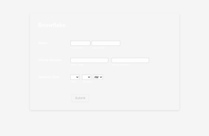 Snowflake - Theme Poster