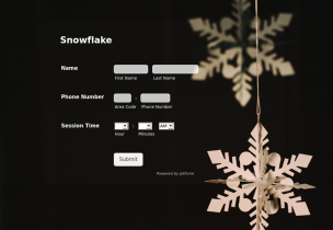Snowflake - Theme Poster