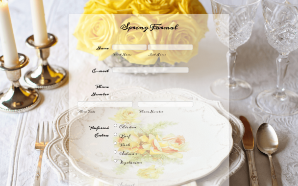 Spring Formal - Theme Poster