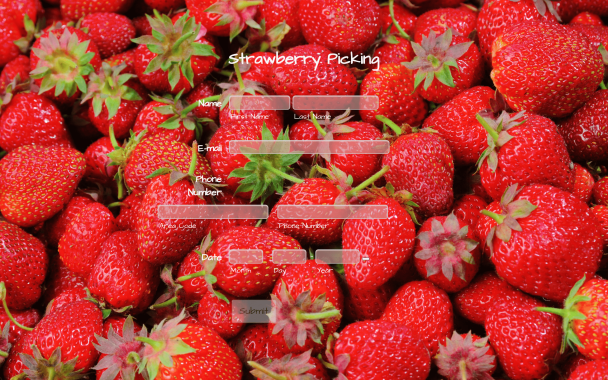 Strawberries - Theme Poster