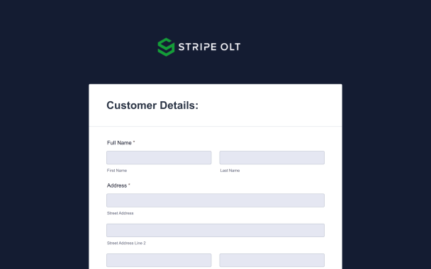 Stripe OLT - Theme Poster