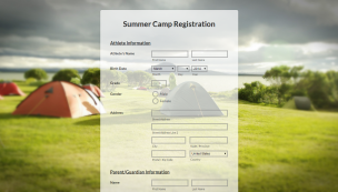 Summer Camp - Theme Poster