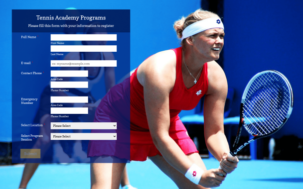 Tennis - Theme Poster