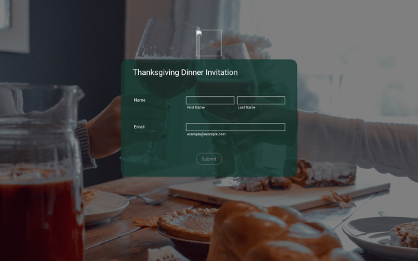 Thanksgiving Dinner - Theme Poster