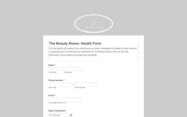 The Beauty Room Health Theme - Theme Poster