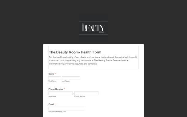 The Beauty Room - Theme Poster