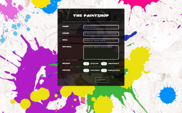 The PaintShop - Theme Poster