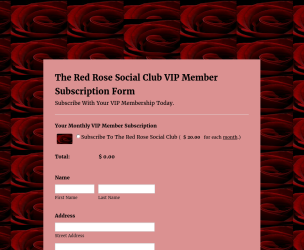 The Red Rose - Theme Poster