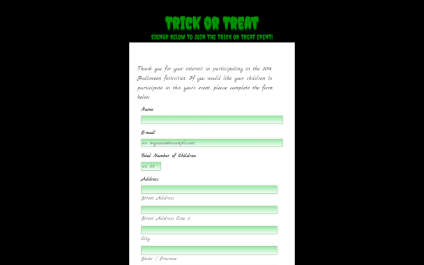 Trick or Treat - Theme Poster