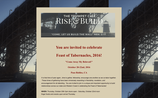 Trumpet Call: Rise and Build - Theme Poster