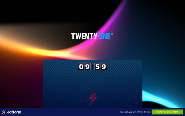 TwentyOne - Theme Poster